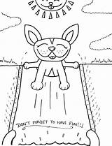 Litter Puppy Forget sketch template