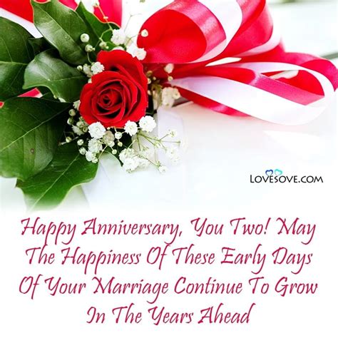 Romantic First Wedding Anniversary Wishes To Husband Wife