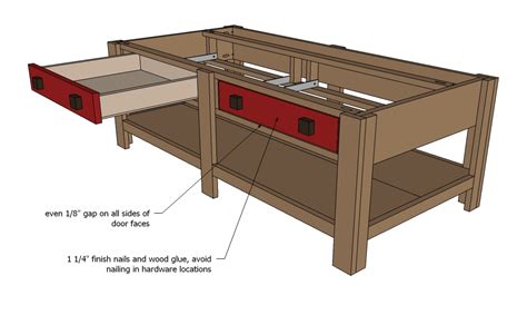 coffee table woodworking plans woodshop plans