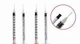 Insulin Syringe U50 Coded 29g Needle sketch template