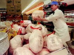 Image result for photos of turkeys in stores