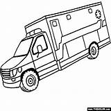 Ambulance Coloring Pages Police Color Helicopter Paramedic Fire Clipart Trucks Vehicle Kids Rescue Emergency Library Drawing Thecolor Popular Choose Board sketch template