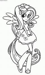 Equestria Fluttershy Applejack sketch template
