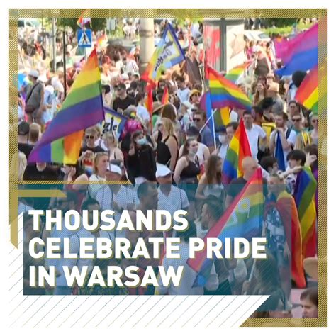 Pride And Anxiety As Warsaw Holds Central Europe S Largest Lgbt March