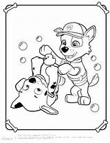 Paw Patrol Pages Coloring Nick Jr Printable Getcolorings sketch template