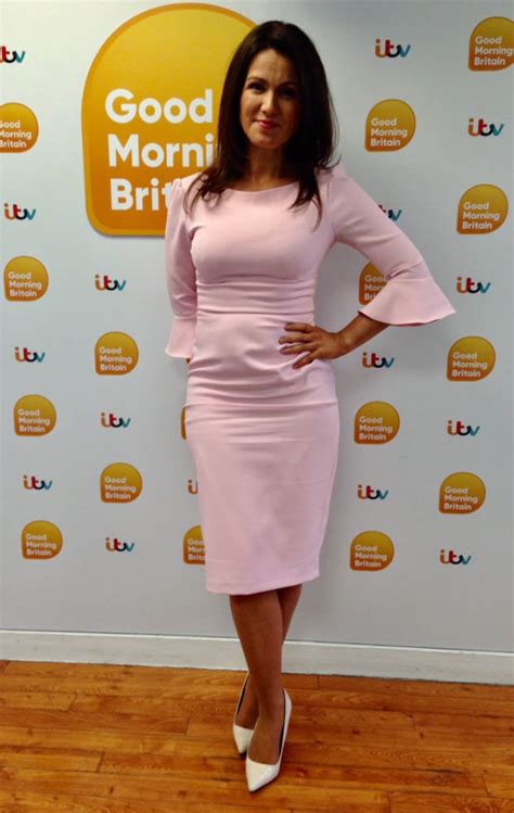 Good Morning Britain S Susanna Reid Causes Meltdown In Pink Dress