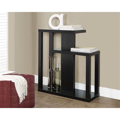 Monarch Specialties 32 Long Hall Console Table With Two Shelves In