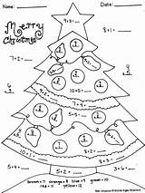 Math Christmas Grade Worksheets 1st First Addition Activities Fun Coloring Worksheet Pages Printable Work Number Sheets Maths Multiplication Kids Games sketch template