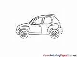 Clipart Coloring Pages Hatchback Children Weiss Weisse Schwarz Cliparts Sheet Title Clipground sketch template