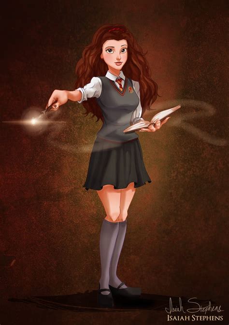 Belle As Hermione Disney Characters In Halloween