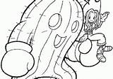 Digimon Coloring Pages Coloring4free Togemon Mimi Category sketch template