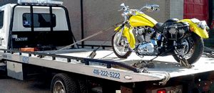 motorcycle towing   tow trucks  road bikes scooters