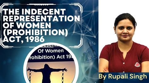 Summary Of Indecent Representation Of Women Prohibition Act 1986 In