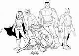 Coloring4free Superheroes Beasts sketch template