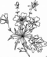 Skizze Blumen Bluemchen sketch template