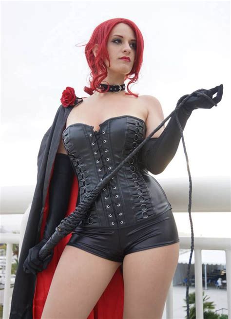 black queen hellfire club jean grey hot redhead cosplay luscious