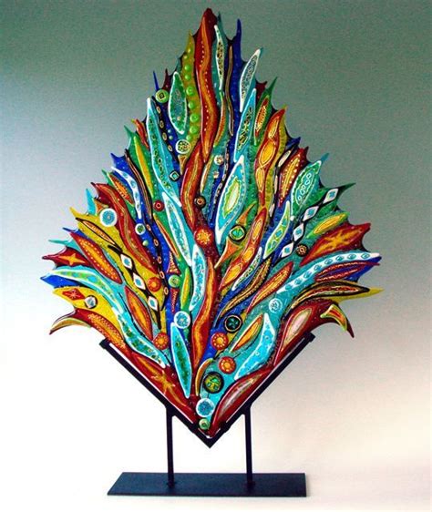 Fused Glass Art Stained Glass Art Glass Art Projects