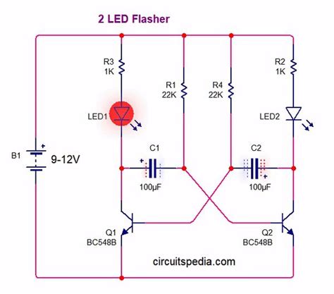 simple circuit diagram  beginners hand crafting