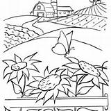 Wheat Coloring Pages Crops Getcolorings Corn Printable sketch template