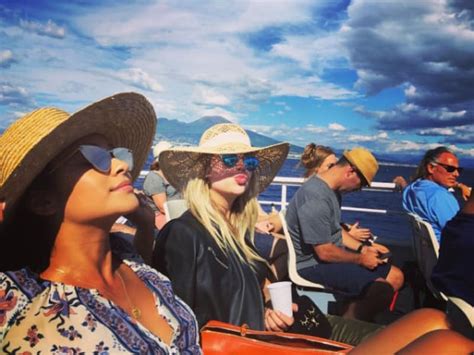 Shay Mitchell And Ashley Benson On Boat Trip The Hollywood Gossip