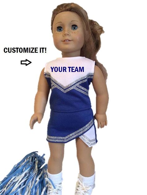Spring Sale 18 Inch Doll Cheer Set American Girl Cheerleader Set