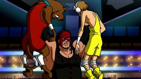 Scooby Doo Wwe Kane Vs Scooby And Shaggy Wrestlemania