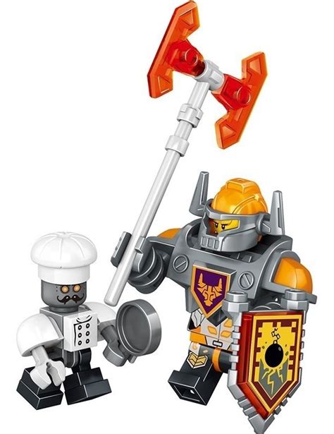 Kit 15 Bonecos Cavaleiros Nexo Knight Clay Aaron Lance Lego Mercado Livre