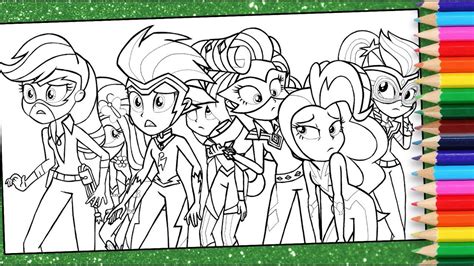 ideas  equestria girls coloring pages home family style