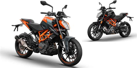 ktm duke range launched   colours