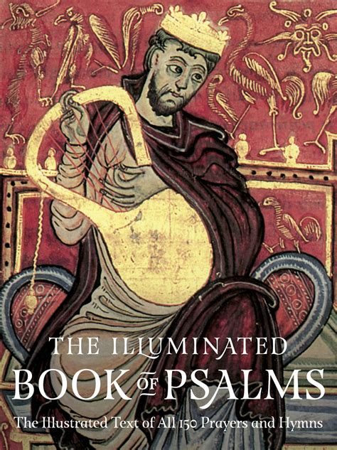 illuminated book  psalms  illustrated text    hymns