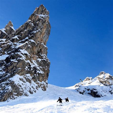 extreme steep ski runs   world travel