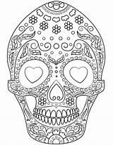 Calavera Skull Ausmalbilder Totenkopf Onlinecoloringpages sketch template