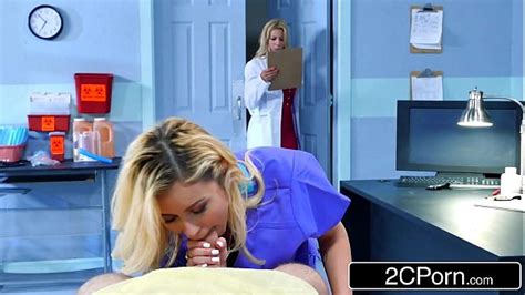 Horny Nurse Marsha May And Busty Doctor Alexis Fawx Give