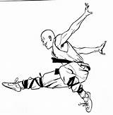 Shaolin sketch template