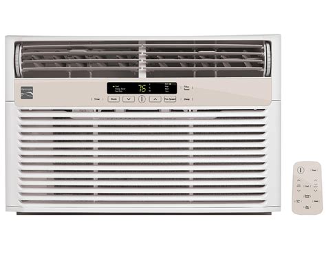 kenmore  btu room air conditioner window unit white