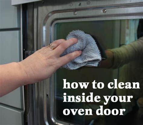 clean   oven door hometalk