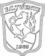 Twente Eredivisie Voetbal Nec Vitesse Flevokids Voetbalclub Kleurplatenl Sponsoren Only Flevoland sketch template