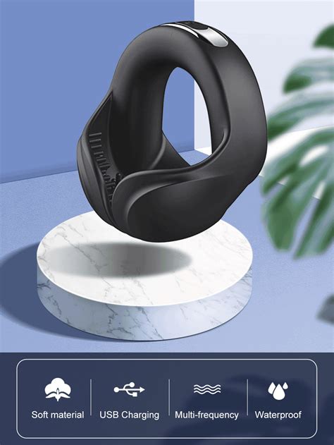1pc vibrating cock ring for penis and testicle stimulation penis rings