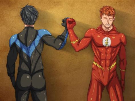 The Flash And Nightwing Comics And Fun Pinterest