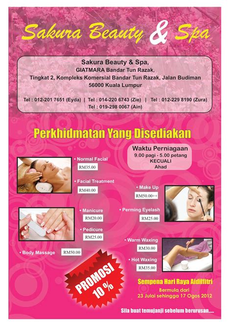 sakura beauty spa kuala lumpur