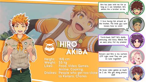 Camp Buddy X Male Reader Hiro X Sporty Male Reader