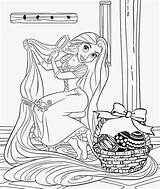 Easter Coloring Pages Princess Disney Rapunzel Printable Frozen Tangled Sleeping Beauty Kids Pooh Winnie Others Girls sketch template