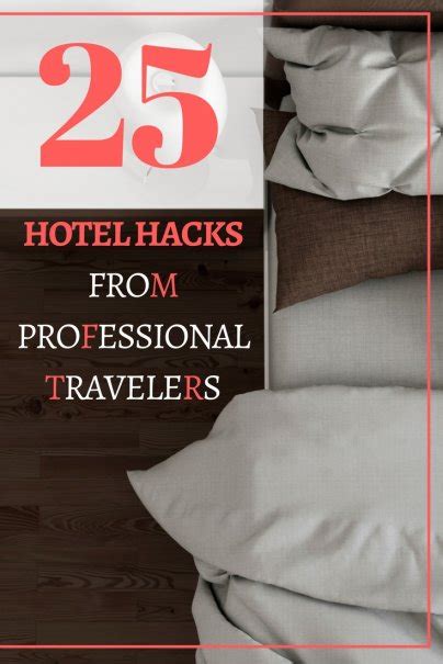 hotel hacks  professional travelers