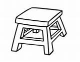 Stool Square Coloring Pages Colouring Coloringcrew Drawing Clipart Bookcase Colorear Drawers Dibujo Clipartbest Book Getdrawings sketch template