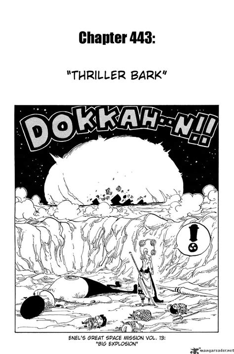 piece chapter  thriller bark  piece manga
