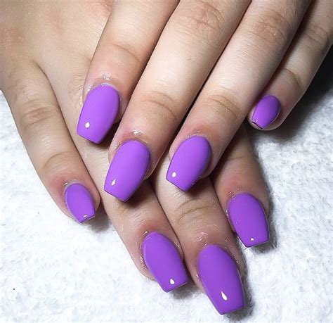 pretty purple nails  glossychic