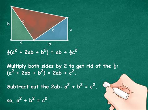 prove  pythagorean theorem  steps  pictures