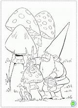 Coloring Gnome David Pages Dinokids Popular Close sketch template
