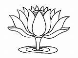 Lotus Flower Coloring Pages Drawing Buddhist Clipartbest Mandala Batch Symbols Clip Clipart Cliparts sketch template