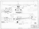 Piper J3 Airplane sketch template